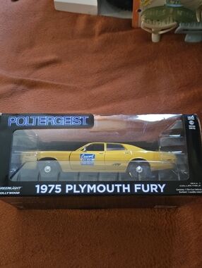 GreenLight Poltergeist 1975 Plymouth Fury Die-Cast Car -Crescent Cab